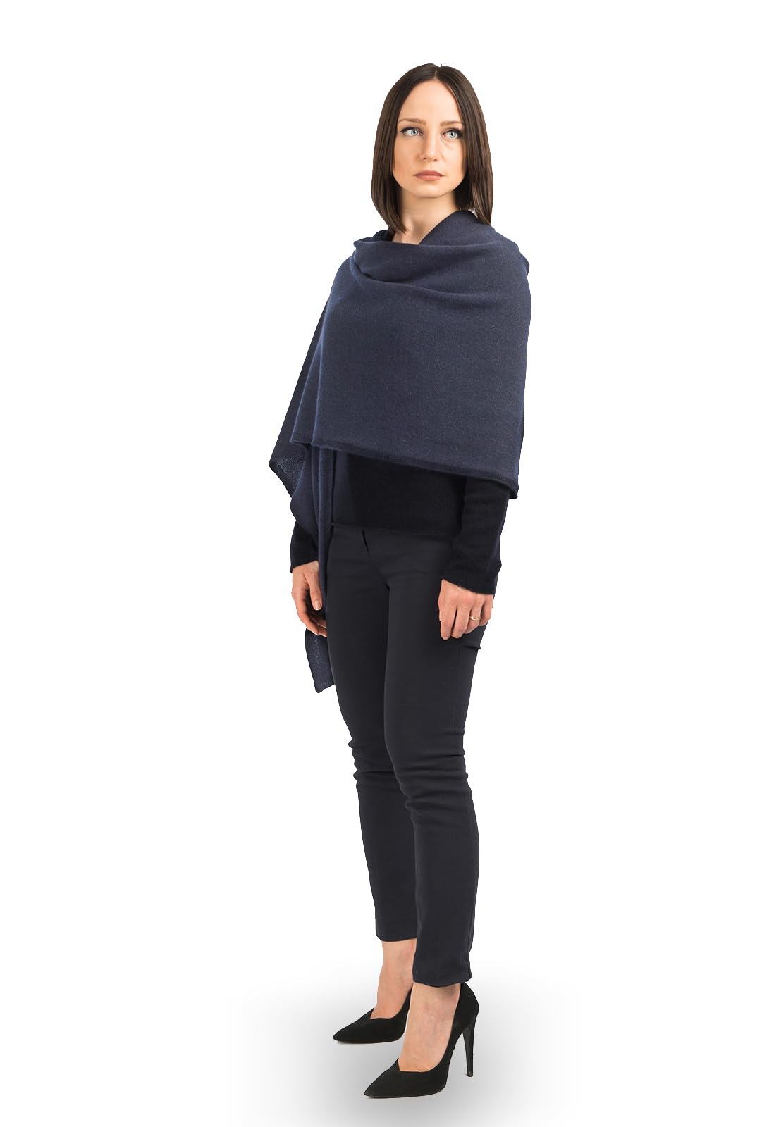 Dalle Piane Cashmere Women's 100% Cashmere Long Wrap Stole