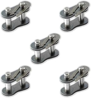 #80H Heavy Duty Roller Chain Connecting Links (5 Pack) Carbon Steel