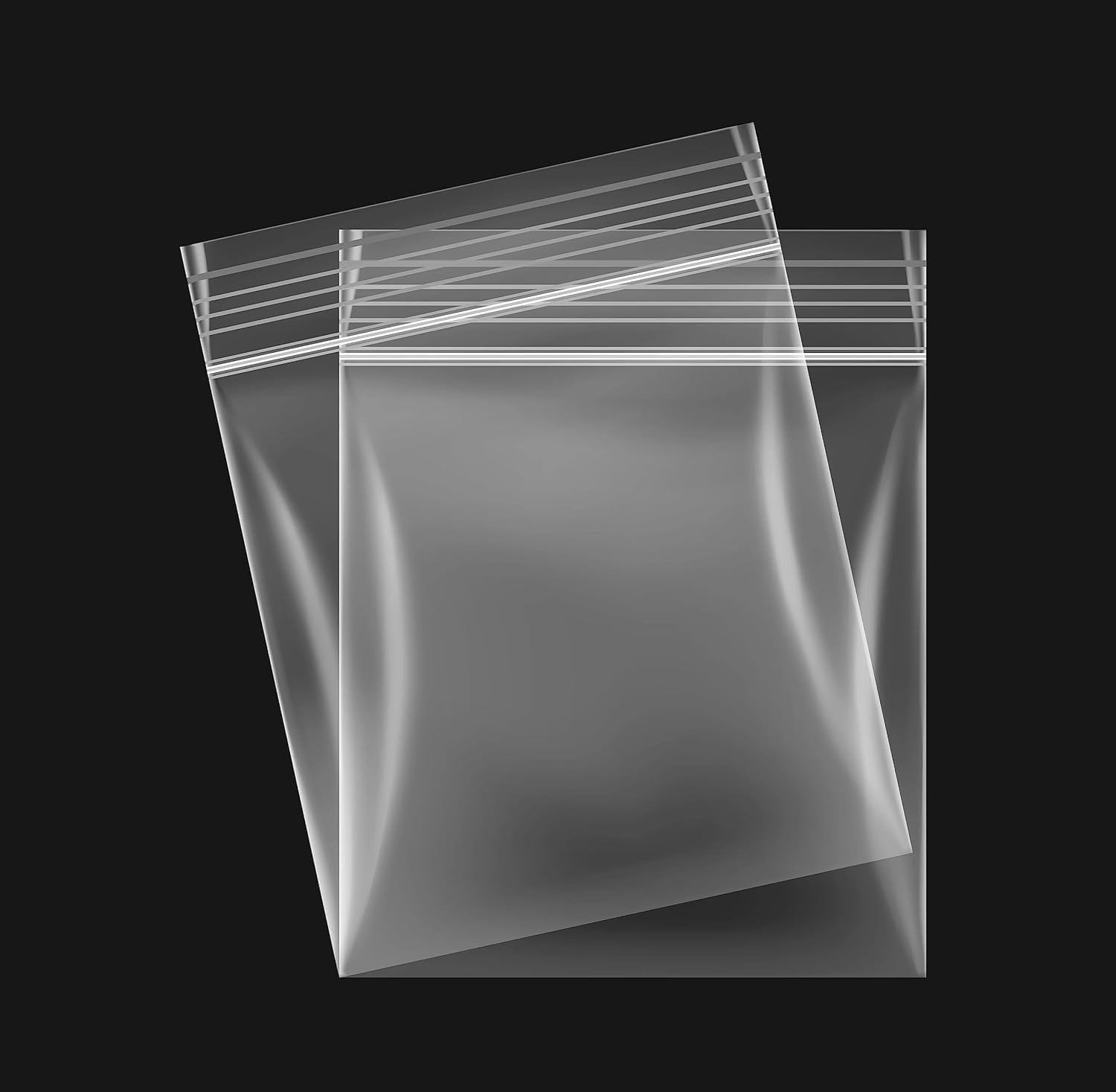 100 Grip Seal Freezer Bags *CHOOSE YOUR SIZE*| Strong Resealable and Reusable Cl