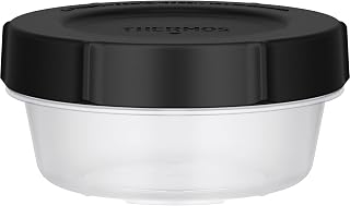Thermos Storage Container My Food Container Round 300ml Black KC-RA300 BK