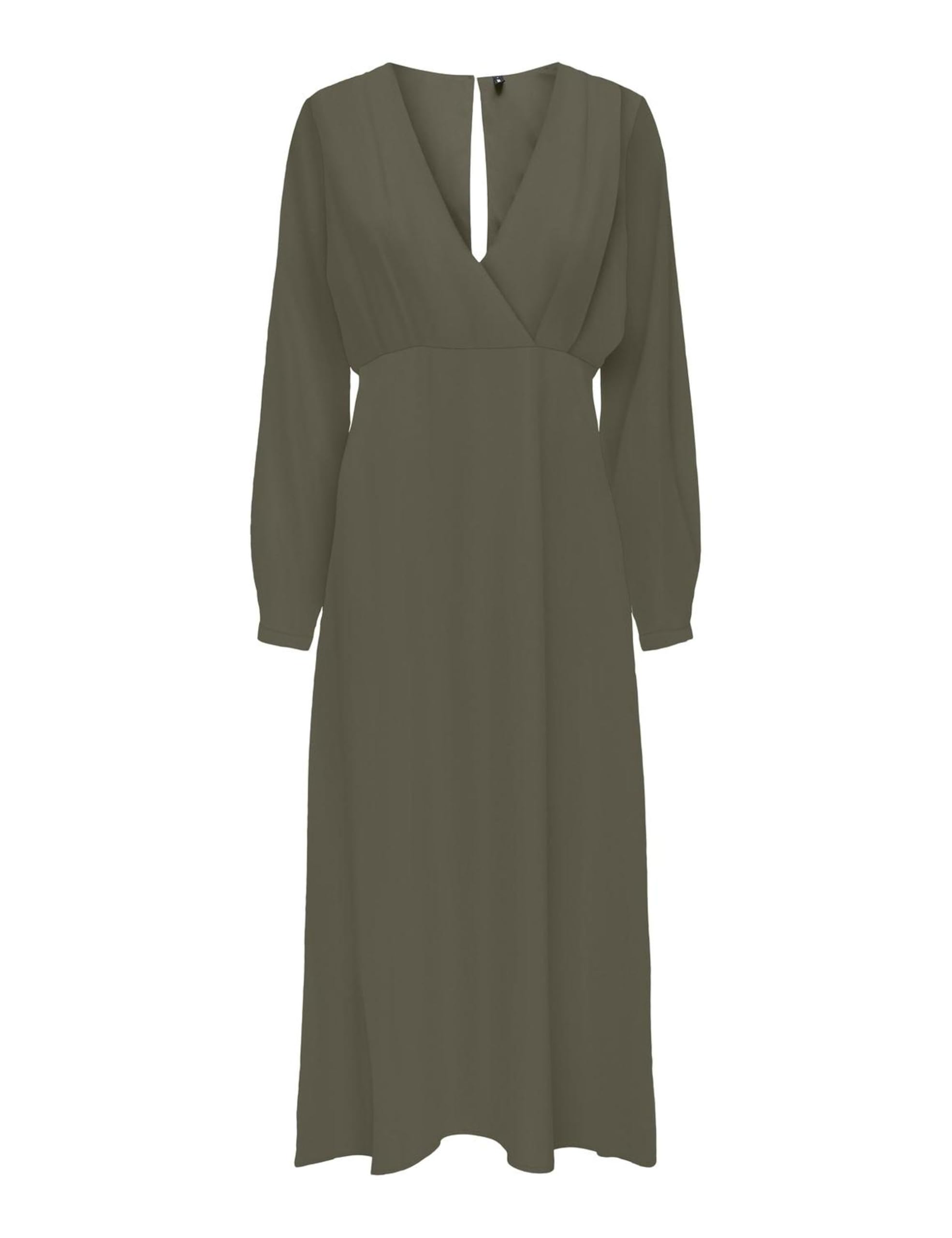 Only Onlalma Life Poly Jen Long Dress Solid Vestito Donna (Pacco da 1)