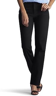 Lee Women's Relaxed Fit All Cotton Straight Leg Jean