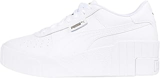 PUMA Womens Cali Platform Sneakers Shoes Casual - White