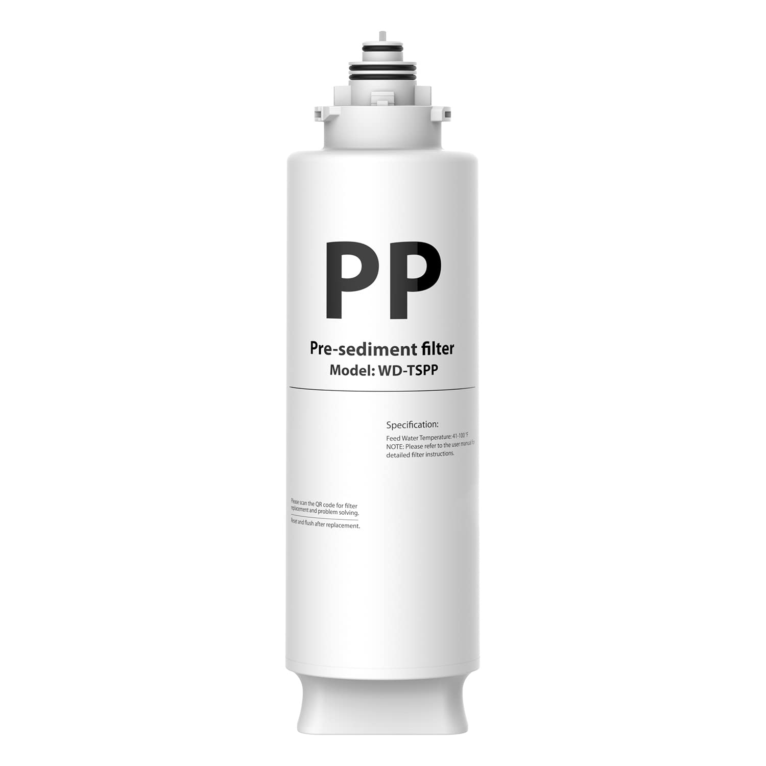 Waterdrop TSPP Replacement Water Filter for TSU 3-Stage, 6 Months | Replacement 