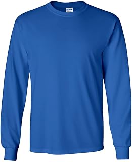 GILDAN Men's Ultra Cotton Long Sleeve T-Shirt G240