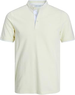 JACK & JONES Polo Plain Shirt Collar Polo