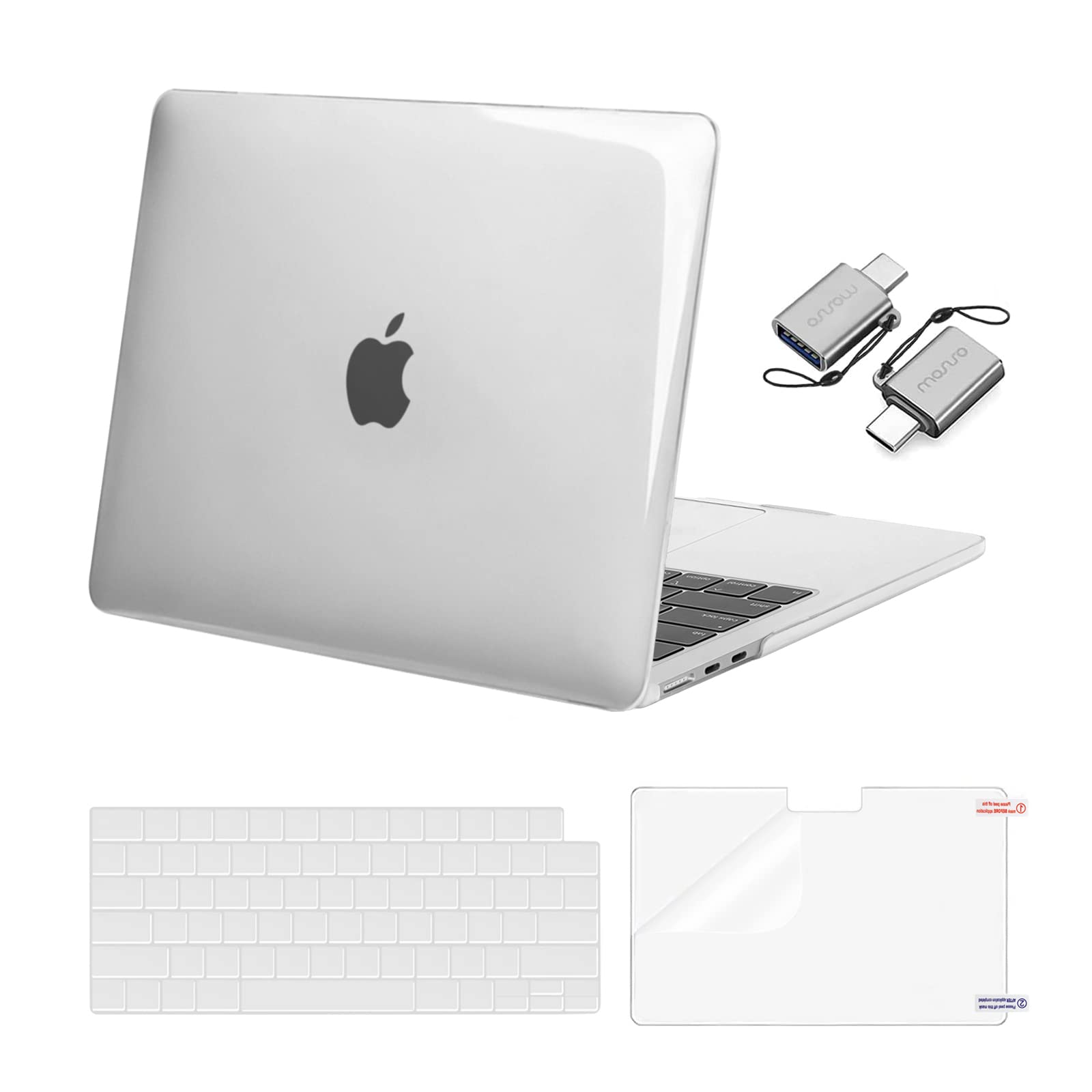MOSISO Compatible with MacBook Air 13 inch Case M5 2026 M4 M3 M2 2025-2022 | A34