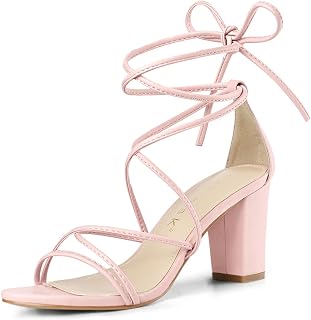 Allegra K Women's Heeled Sandal