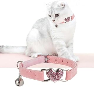 Adjustable Soft Collar with Bell for Small Dogs, Kittens and Adult Cats, A Cosy and Stylish Accessory for Your Furry Friend!