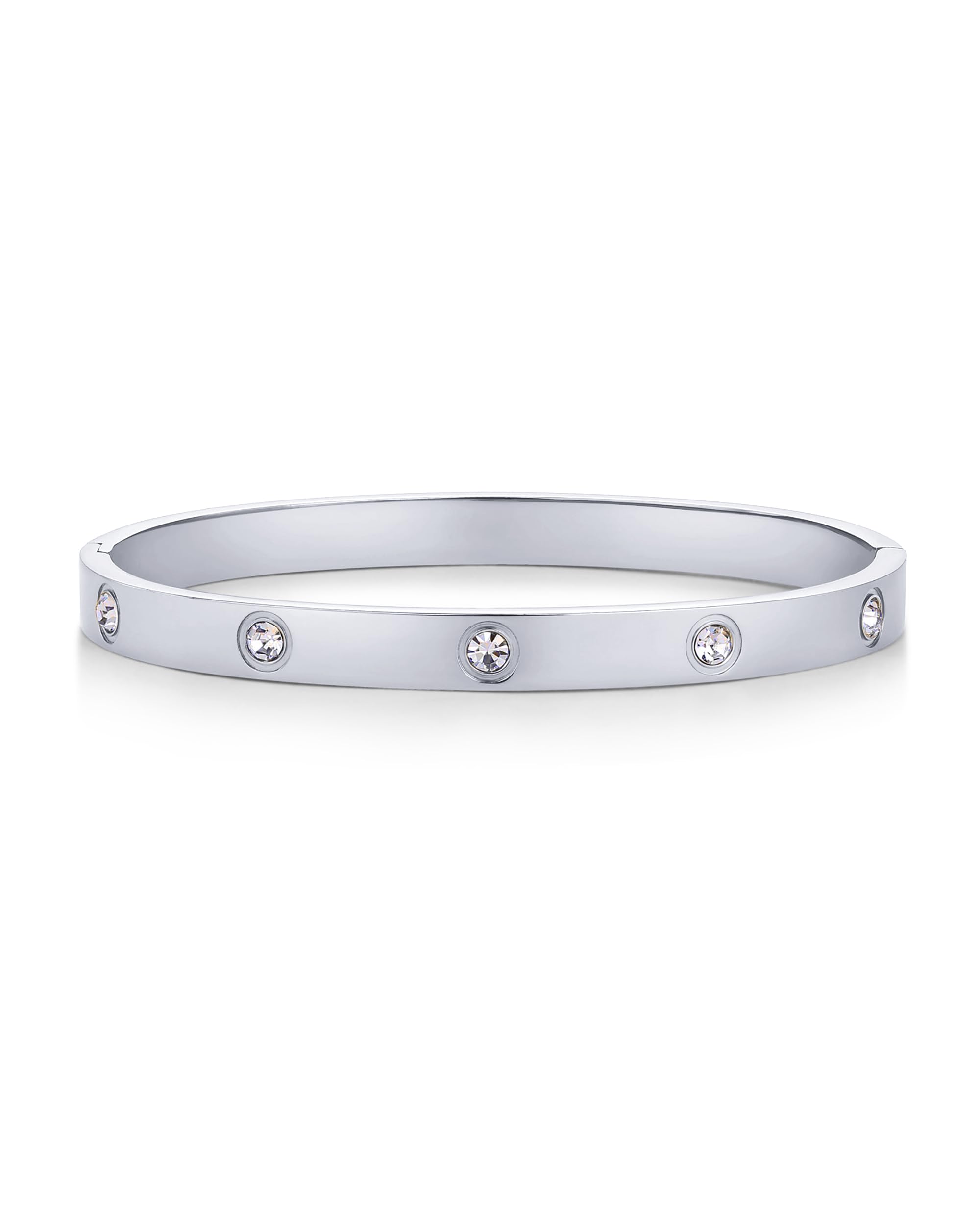 PAVOI Waterproof Bracelet for Women, 14K Gold Plated Bangle Cubic Zirconia