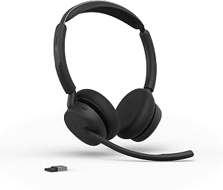 Jabra Evolve3 45 Auriculares Inalámbricos Bluetooth, MS Teams, USB-A