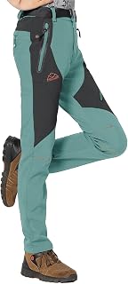 Rdruko レディース スノーパンツ 防水 フリース裏地 ハイキング スキー スノーボード 断熱パンツ