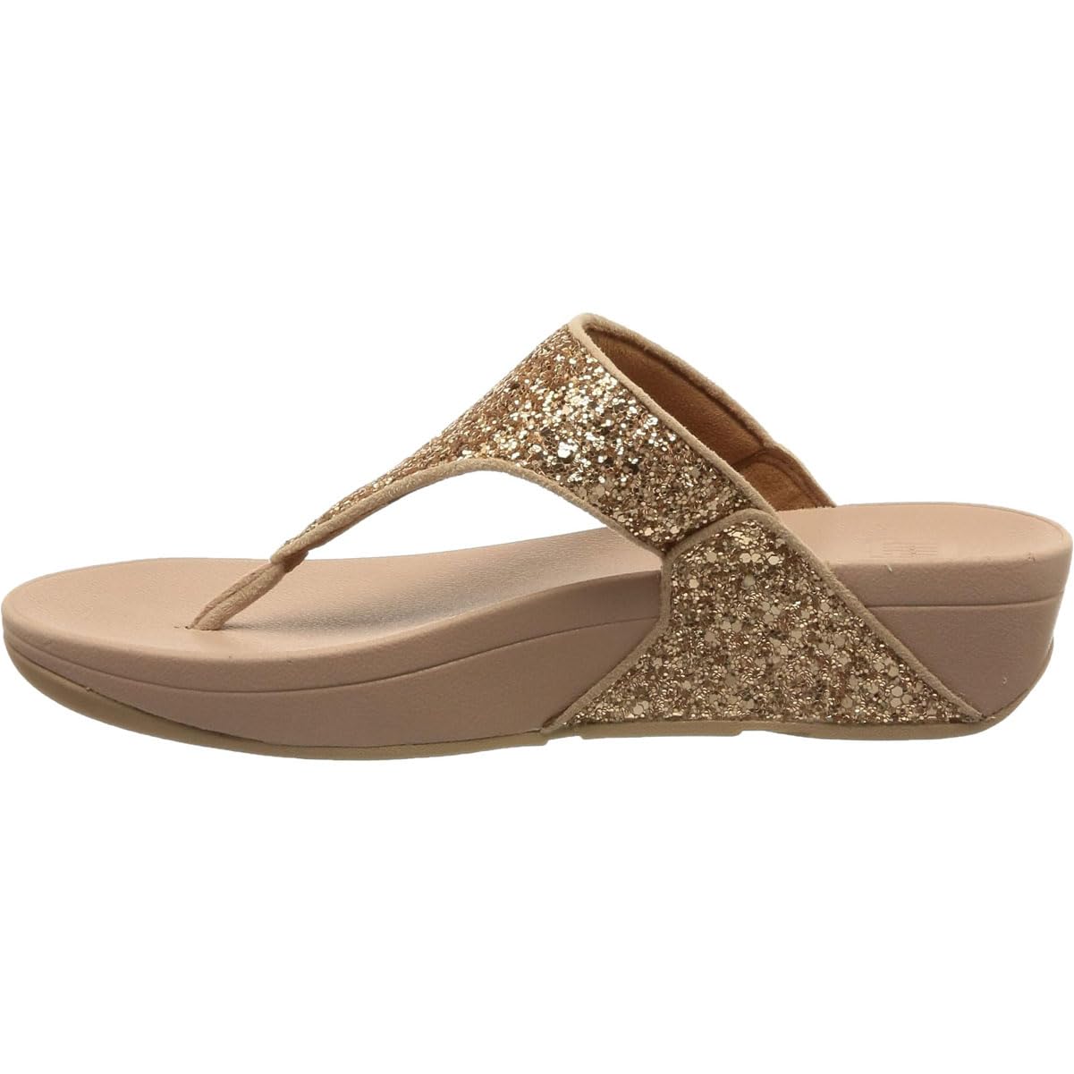 FitFlop Lulu Glitter Toe-Post Sandals