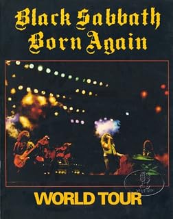 Concert Program For Black Sabbath 1982-83 Born Again Tour