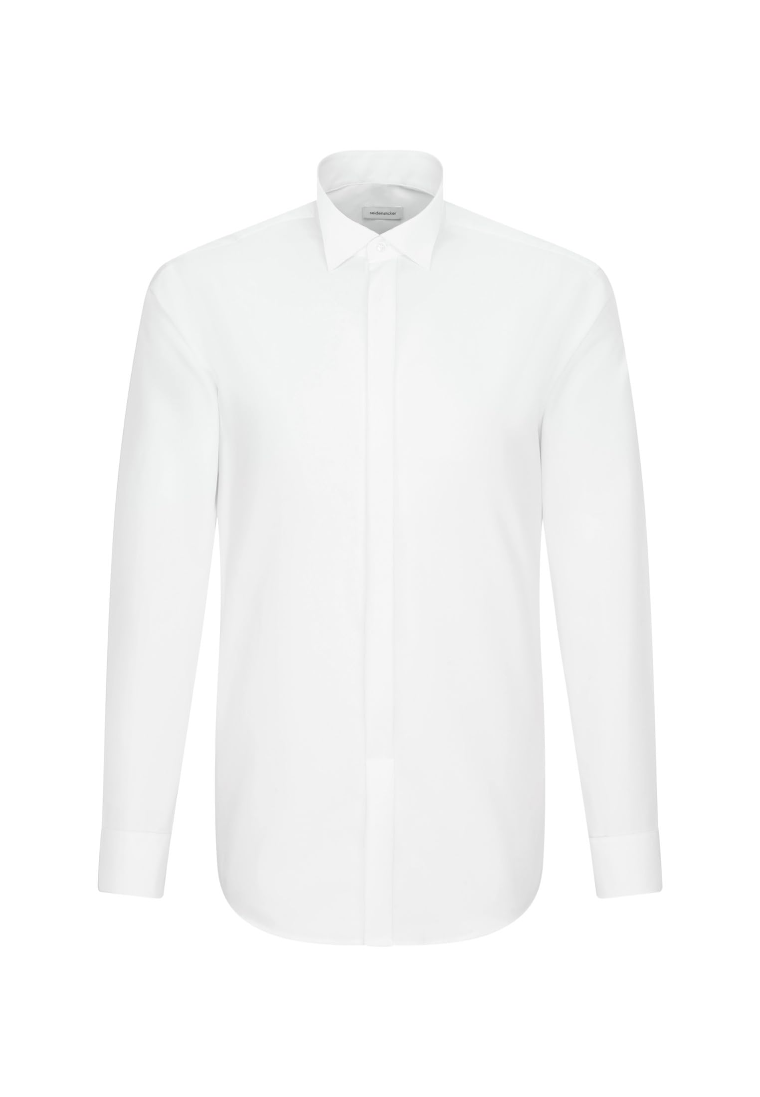 Seidensticker Men's Business Shirt – Classic Fit – Non-Iron – Kent Collar – Shor