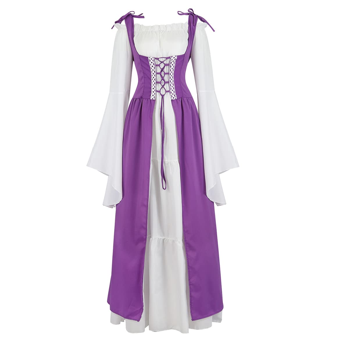 Hengzhifeng Victorian Dress Women's Halloween Medieval Costume Renaissance Costu