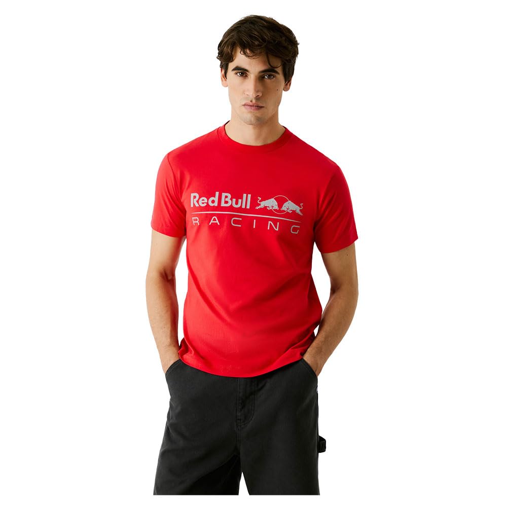 Red Bull Racing X Pepe Jeans Men's Logo Tee T-Shirt (Pack of 1)