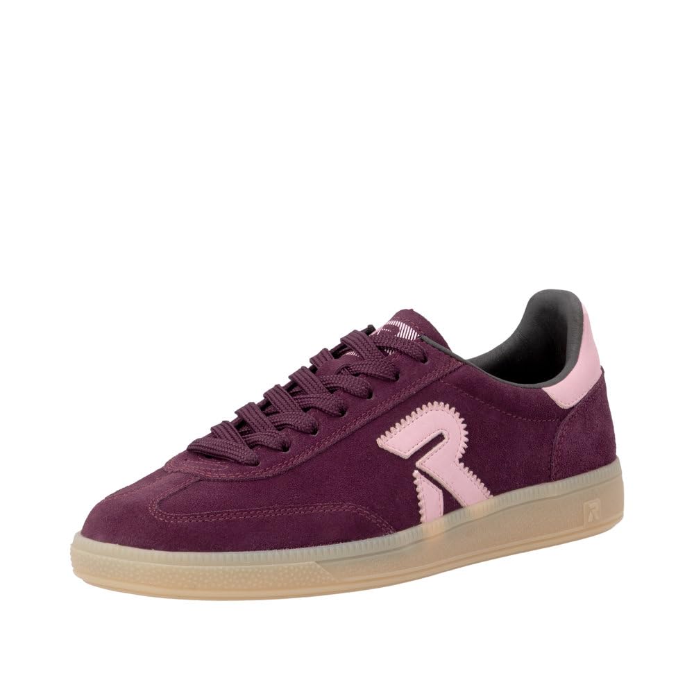 Rieker W2200-80 Women's Low Trainers Leather White
