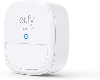Motion Sensor, eufy Security Home Alarm System Motion Sensor, 100° Coverage, 30 ft Detection Range, 2-Year Battery Life, Adjustable Sensitivity (HomeBase Required) (Renewed)