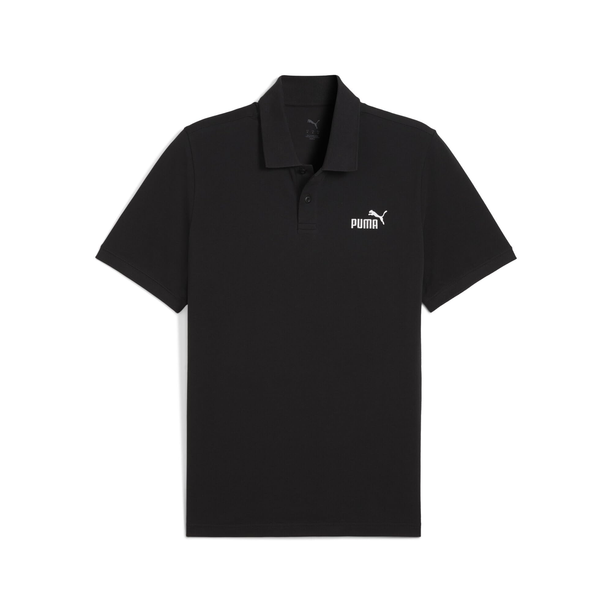 PUMA Men's Essentials No. 1 Logo Pique Polo Shirt