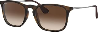 Ray-Ban Men's Ray-ban Sonnenbrille Mod 4187 Sunglasses, Brown (Braun), 54 UK