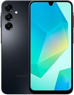SAMSUNG Galaxy A16 4G Dual SIM (128GB, 2025) 6.7" 90Hz AMOLED, Splash Resistant, 8Core, 50MP Camera (Factory Unlocked International Model for GSM, Global) A165M/DS (25W Fast Charger Bundle, Black)
