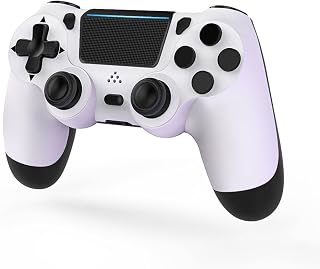 MOVONE Wireless Controller Dual Vibration Game Joystick Controller for Ps4 Controller/Slim/Pro,Compatible with PS4 Console (black)