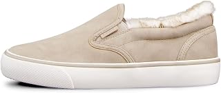Lugz Women's Clipper LX Faux Fur Classic Slip-on Sneaker