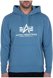 Alpha Industries Herren Basic Hoody Kapuzenpullover (1er Pack)
