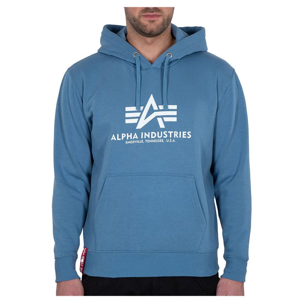 Alpha Industries Herren Basic Hoody Kapuzenpullover (1er Pack)