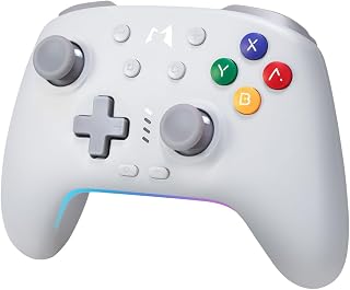 MOBAPAD C2 Lite Wireless Pro Controller for Switch 2/Switch/PC/iOS/Android | Hall Effect Anti-Drift, 6-Axis Motion Control, Silent Membrane Buttons, Back Buttons, Dual Rumble, Turbo, 20 Hrs Play Time