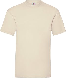 Fruit of The Loom Mens Valueweight Crew Neck, Short Sleeve T-Shirt, Not V Neck.