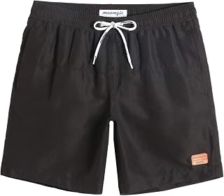 MaaMgic men's swimming trunks for boys swimming shorts for men, short multi-coloured, quick-drying training pants with mesh lining and adjustable drawstring multi-way