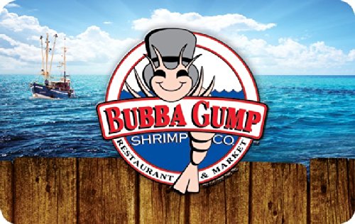 Bubba Gump Physical Gift Card - $50
