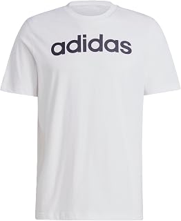adidas Essentials - Linear Embroidered Logo Jersey T-Shirt for Men
