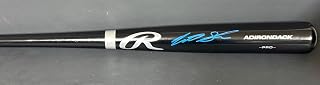 Matt Shaw Cubs Autographed Signed Black Baseball Bat BECKETT Witness Hologram