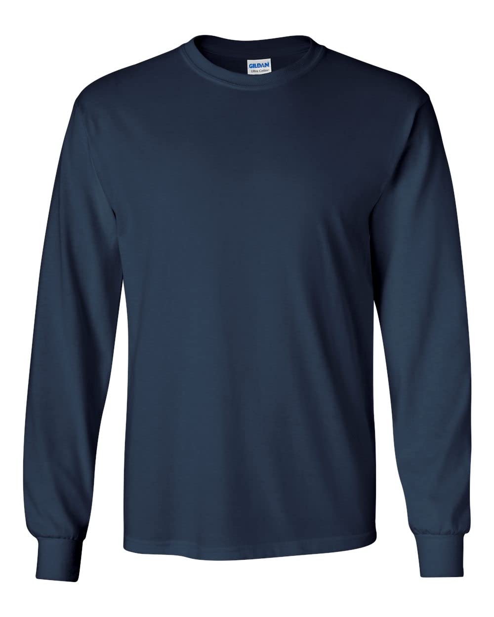 Gildan Men's Ultra Cotton Adult Long Sleeve T-Shirt, 2-Pack
