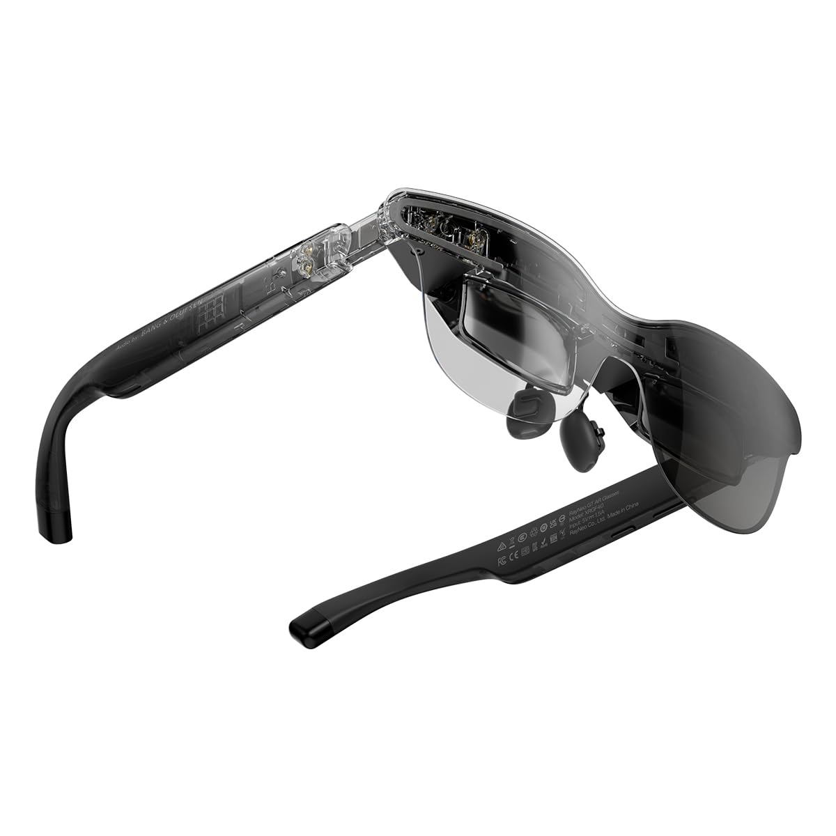 RayNeo GT Max AR/XR Glasses, 267" 59° FOV Native 3DoF, Audio by B&O | Dolby Supp