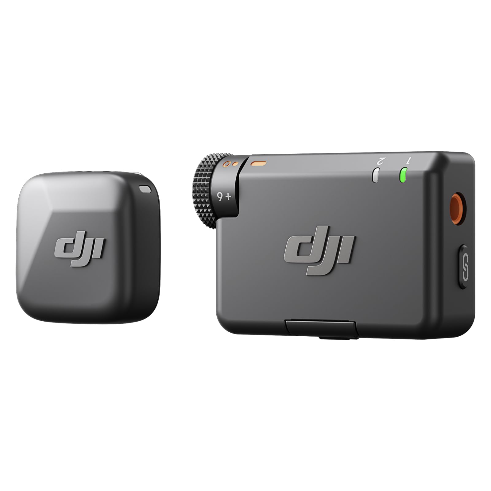 DJI Mic Mini (1 TX + 1 RX), Wireless Lavalier Microphone for iPhone/Camera/Andro