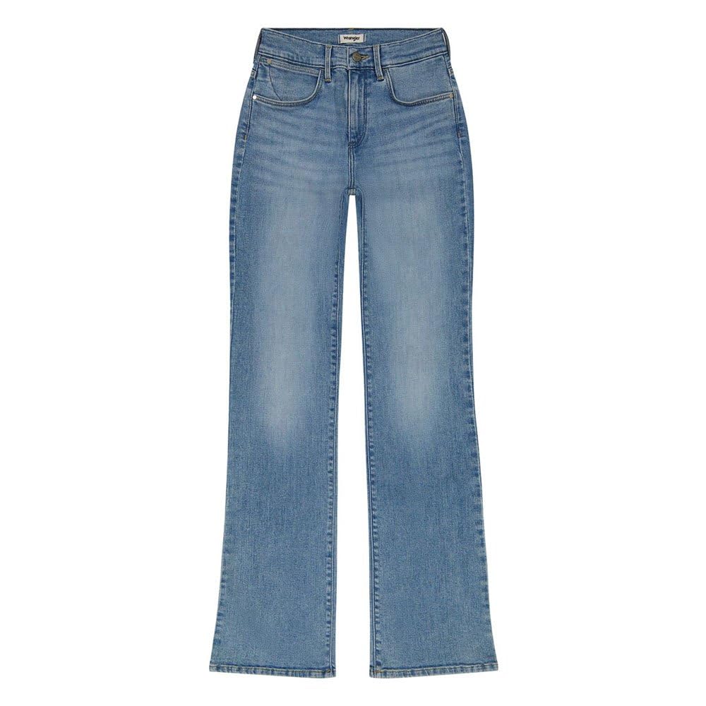 Wrangler Women's Retro Mae Mid Rise Stretch Boot Cut Jean