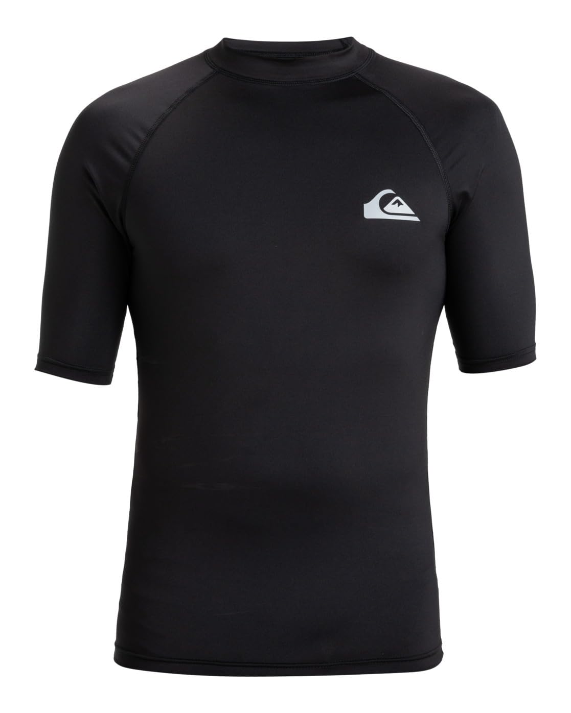 Quiksilver Men's All Time Short Sleeve Rash Guard UPF 50 Sun Protection Surf Shi