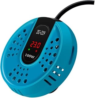 Mini Low Water Level Mini Aquarium Heater Power, Mini Aquarium Heater Automatic Low Water Level Temperature Controller (100W)
