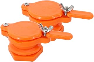 Honey Lake 2 Pack Honey Gate Valve for 5 Gallon Bucket – Durable Nylon Honey Gate Tap for Honey Extractor, Beekeeping Supplies for Honey Extraction & Harvesting Equipment