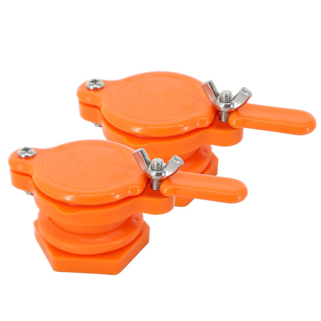 Honey Lake 2 Pack Honey Gate Valve for 5 Gallon Bucket – Durable Nylon Honey Gat