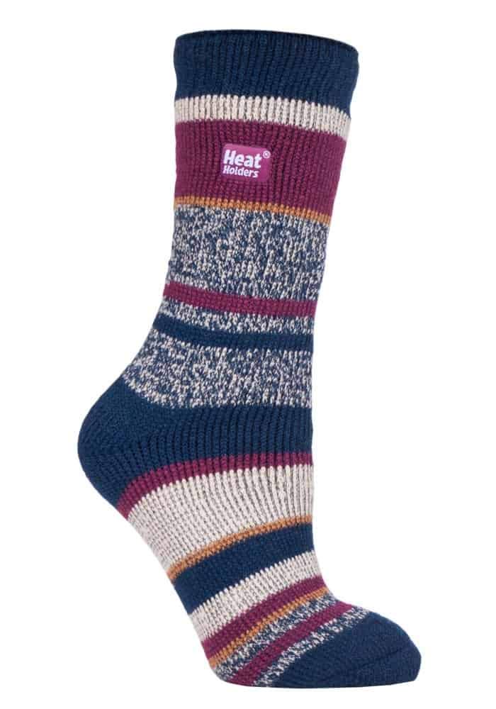 New Ladies Marl Fleck Winter Heat Holders Thermal Socks 4-8 UK, 37-42 EUR
