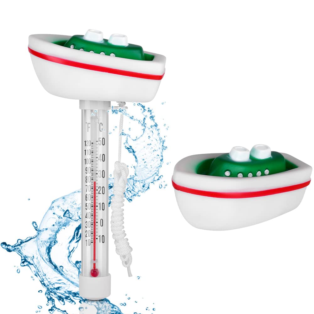 OFFCUP Floating Pool Thermometer - Water Temperature Thermometer for Swimming Po