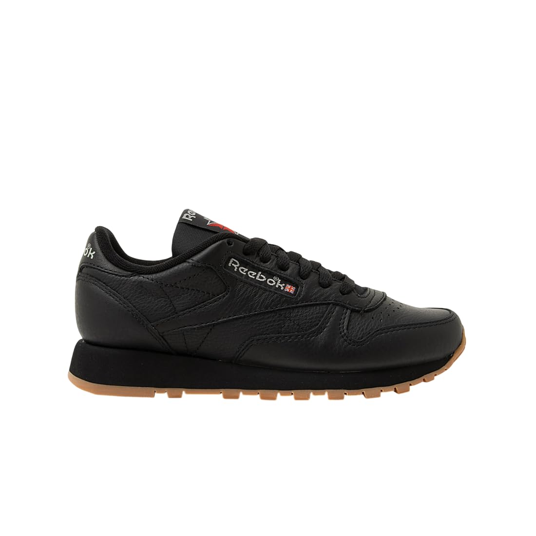 Reebok Classic Leather 001, Trainers Unisex Adult, Cblack Pugry5 Rbkg03, 34 EU