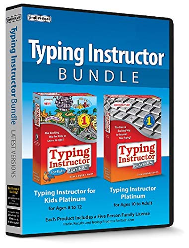 Typing Instructor Bundle - Includes Two Software Programs for Kids & Adults to L