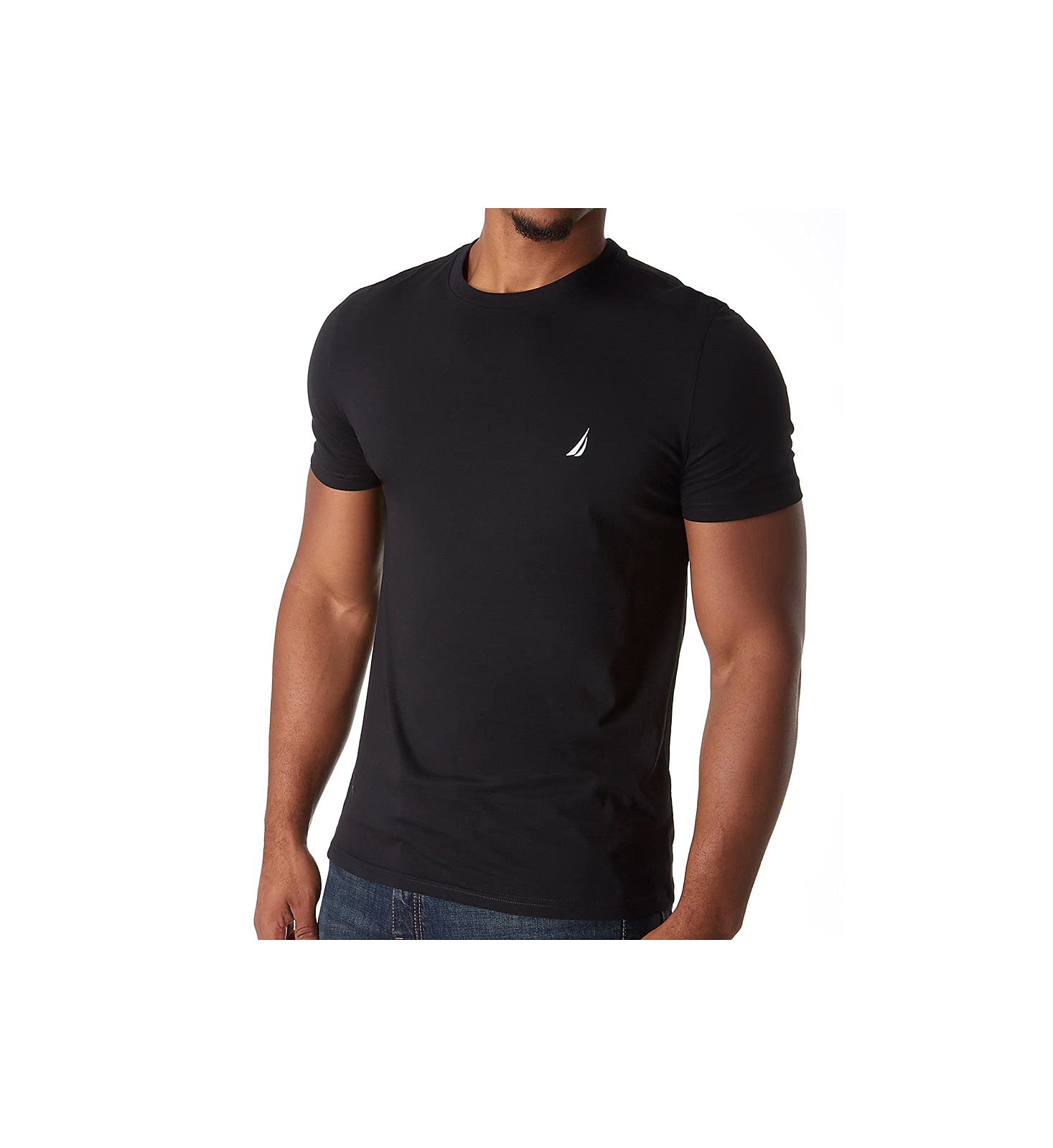 Nautica Men's Short-Sleeved Crew Neck T-Shirt (Pack of 1)