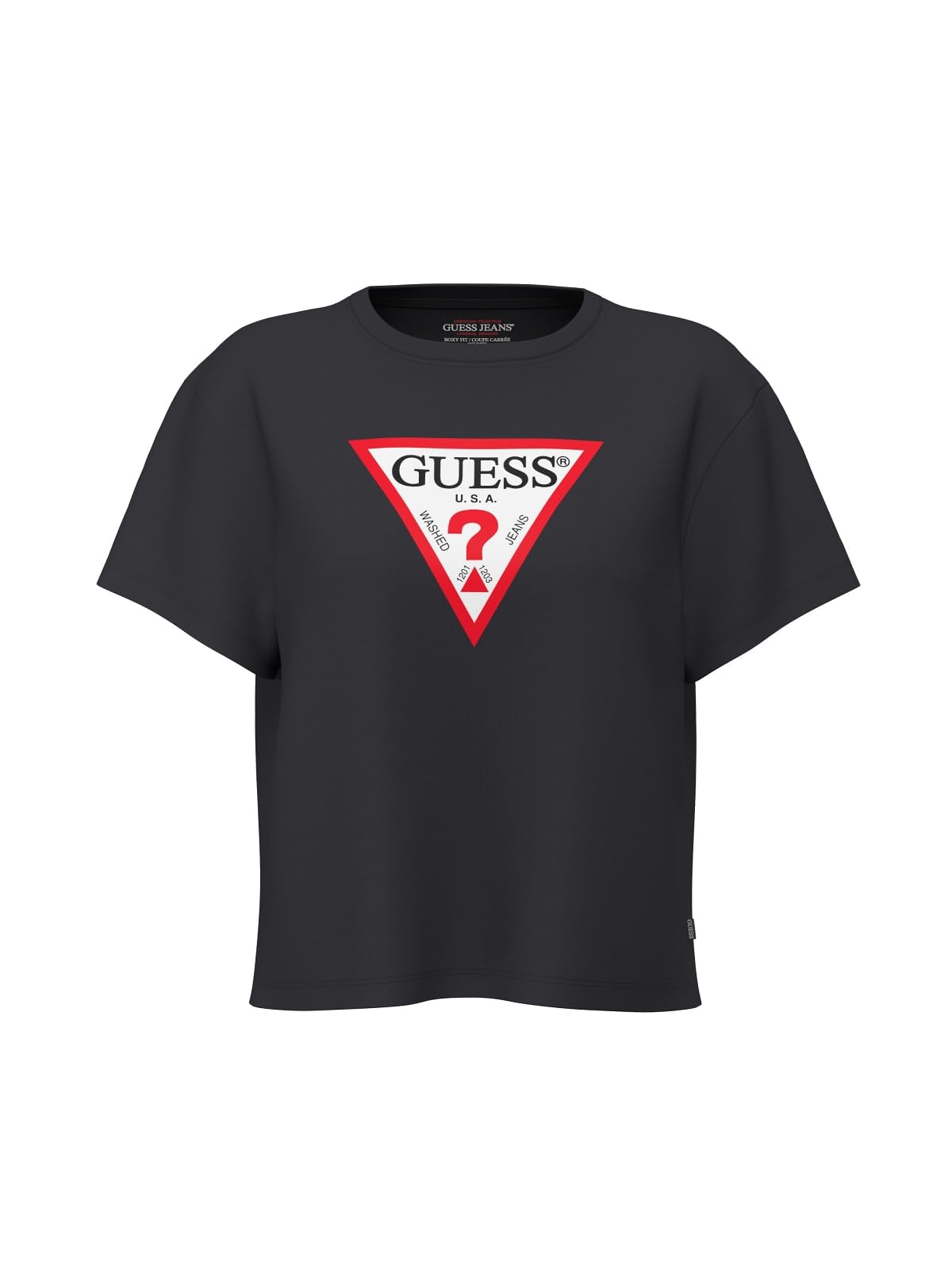 Guess GJ SS CN Boxy Iconic Tee Women's T-Shirt (Pack of 1)